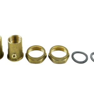 Raccord union vanne laiton - Ecrou : 40x49 - Femelle : 26x34