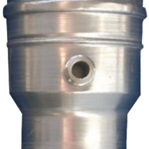 Raccordement ventouse verticale 80/125 - Largeur: 244 mm - Longueur: 146 mm