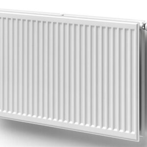 Radiateur Hygiène Eco avec alimentation en série - Radiateur hygiène Eco - Blanc RAL 9016 - Série type : 20 - Puissance : 467W - Hauteur : 700 mm - Longueur : 400 mm