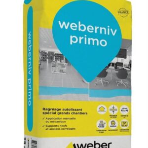 Ragréage autolissant WEBERNIV PRIMO - sac 25 kg