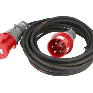 Rallonge electrique etanche tétrapolaire 5x16A, 50 mètres
