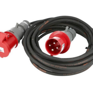 Rallonge electrique etanche triphasée 4x32A, 50 mètres