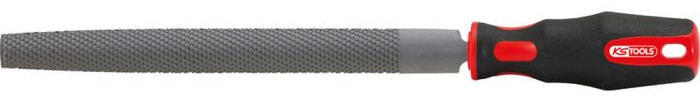 Râpe demi-ronde demi-douce emmanchée longueur 250 mm KS TOOLS 157.0506