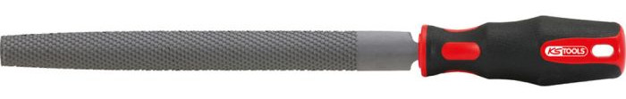 Râpe demi-ronde douce emmanchée longueur 250 mm KS TOOLS 157.0516