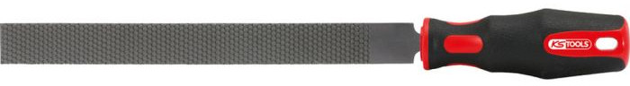 Râpe plate douce emmanchée en acier longueur 250 mm KS TOOLS 157.0616