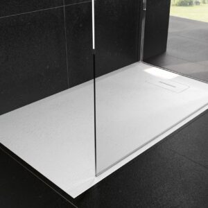 Receveur NOVOSOLID extra-plat - Dimensions : 90 x 90 cm - Carré - Blanc