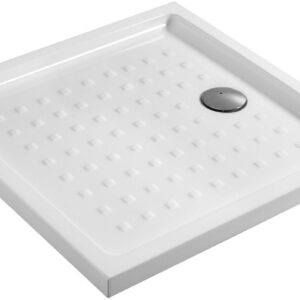 Receveur O.NOVO extra plat - carré - Dimensions : 100 X 100 cm - Couleur : BLANC