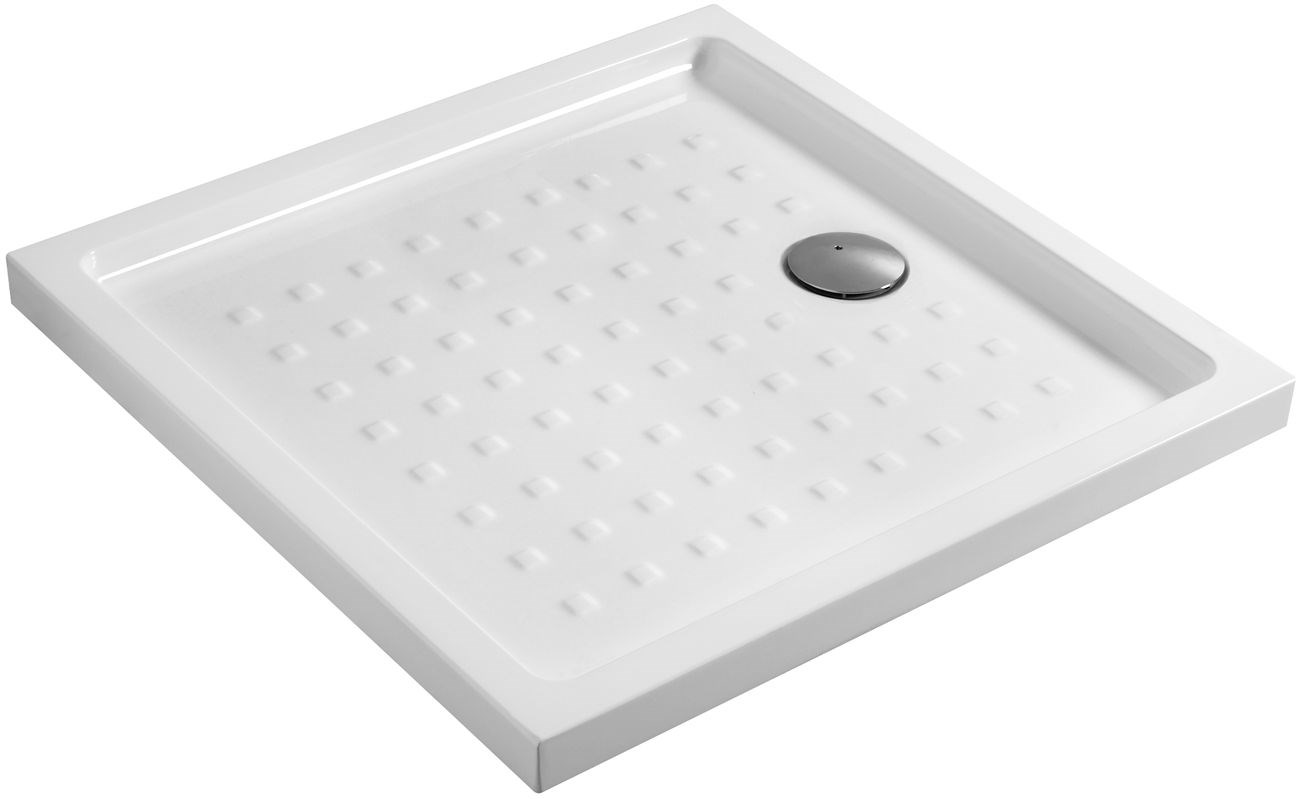 Receveur O.NOVO extra plat - rectangulaire - Dimensions : 120 X 80 cm - Couleur : BLANC