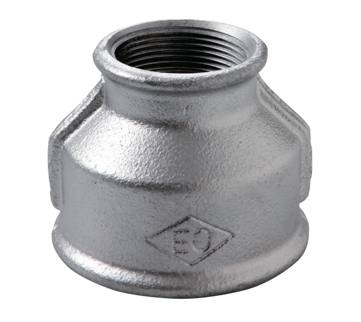 Réduction fonte galva FF - Diamètre : 2'' - 1 1/2''
