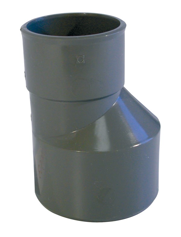 Réduction PVC extérieure excentrée MF - Réduction extérieure excentrée MF ø 80/63