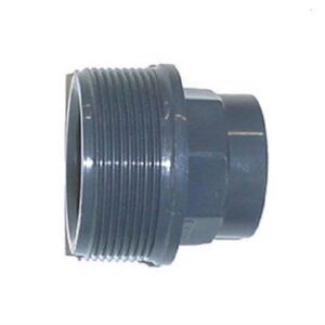 Réduction PVC pression- Mâle à visser / Femelle à visser - Filetage 50/60 - Taraudage 40/49