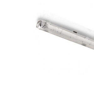 Réglette étanche saillie vide 1,2m, pour tube LED