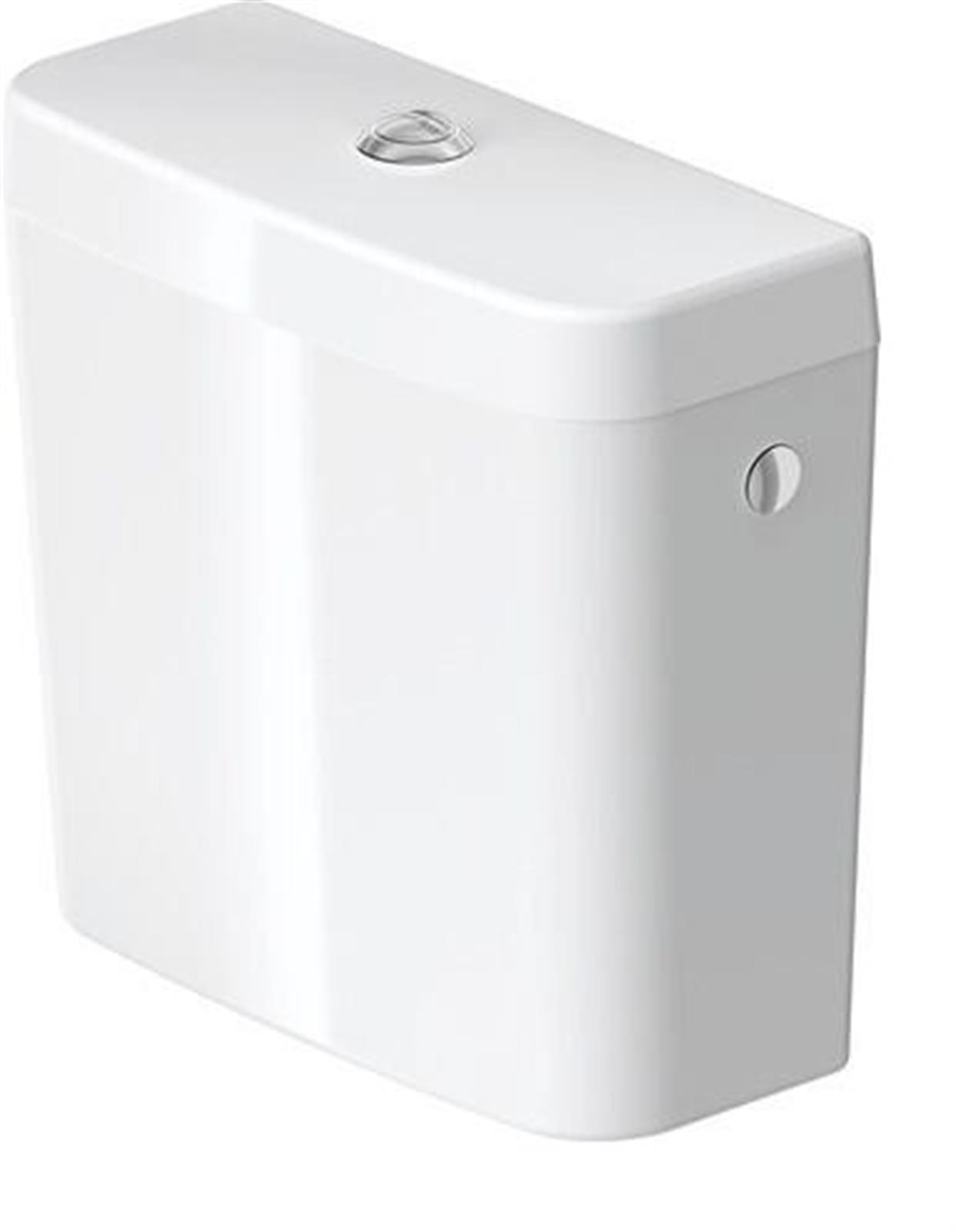 Réservoir de chasse D-CODE - Capacité: 6/3 L - Couleur: Blanc