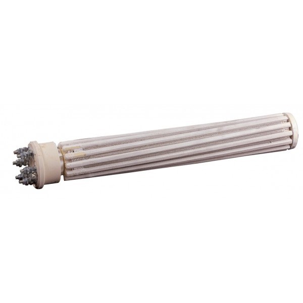 Résistance stéatite 2400W Ø52 mono et tri - Résistance stéatite 2400W Ø52 mono et tri