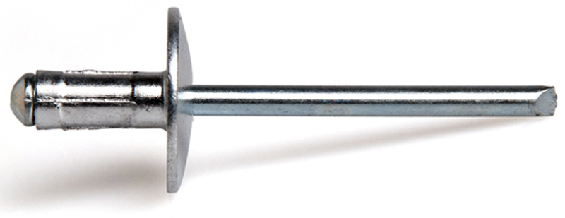 Rivet GOMULTI tête extra large aluminium - acier Degometal - 140348171