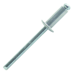 Rivet standard alu - acier tête plate 3 x 4 mm boîte de 500 SCELL-IT ASD3004