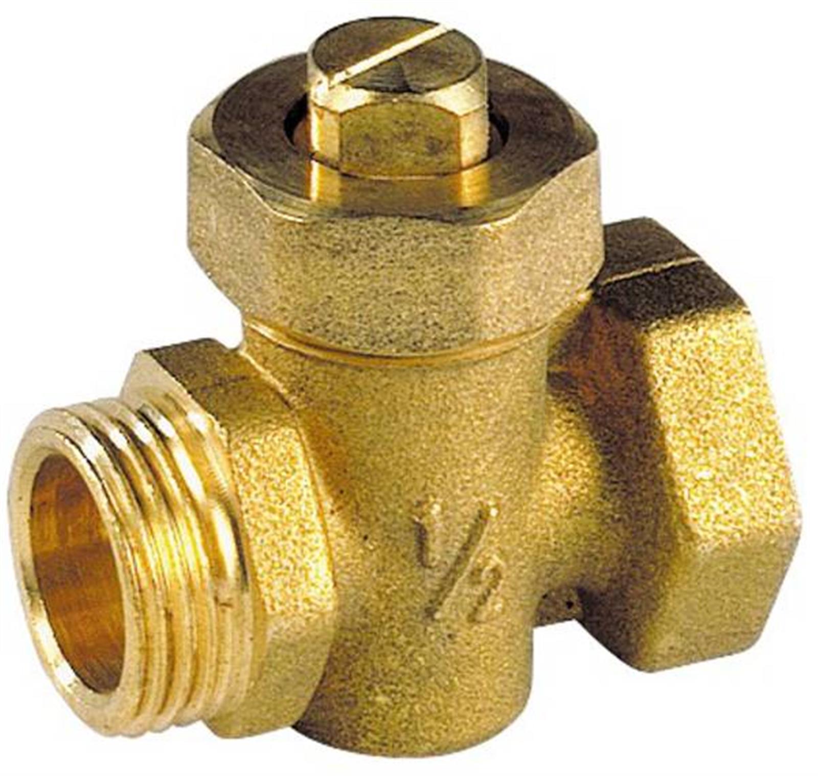 Robinet à boisseau foncé 601 MF - Diamètre : 3/8"