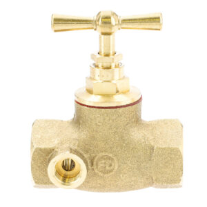 Robinet d'arrêt à potence avec purge FF 3/4 GARIS R4223