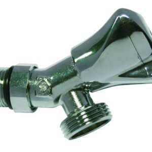 Robinet de machine à laver orientable - Chromé