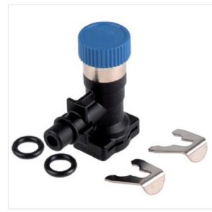 Robinet de remplissage - Largeur: 85 mm - Hauteur: 27 mm - Profondeur: 22 mm