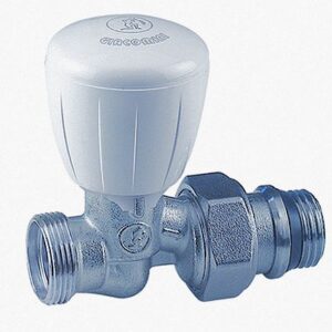 Robinet micrométrique thermostatisable - double réglage - Anti blocking system - Diamètre : 1/2" x 16 - Chromé