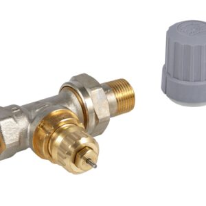 Robinet radiateur RA FN10 corps droit 3/8 DANFOSS 013G0002