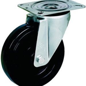 Roulette platine pivotante polypropylène blanc 65 mm PRODIF SOMEC 22025