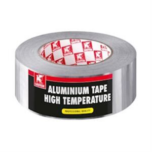 Ruban adhésif aluminium thermorésistant - Le rouleau de 20m x 10cm