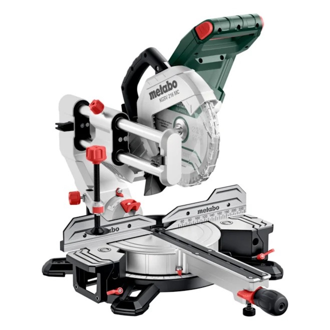 Scie onglet KGSV 216 MC Largeur coupe 90°/45° 305 /215mm, profondeur coupe 90°/45° 70/40mm - 1200W - 70mm
