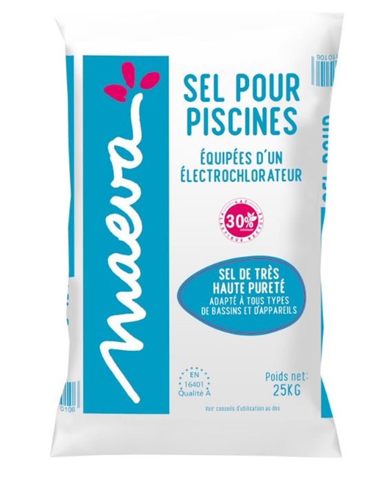 Sel piscine Maeva Salins - Sac de 25 kg