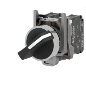 Sélecteur rotatif Schneider Harmony XB4 deux positions 1NO+1NC