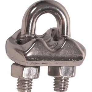 Serre câble inox - Pour filin de 4mm