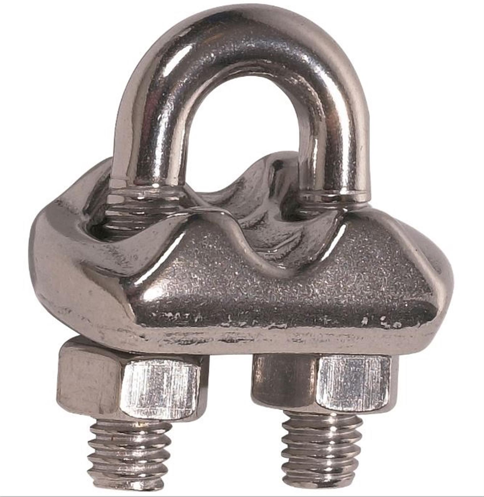 Serre câble inox - Pour filin de 4mm