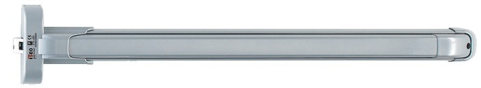 Serrure anti panique Push barre IDEA 1 point pêne latéral argent ISEO 942108477TA