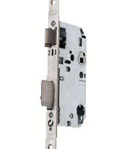 Serrure monopoint à larder D458 urgence axe 50 mm T20 bout rond finition inox VACHETTE 14502000