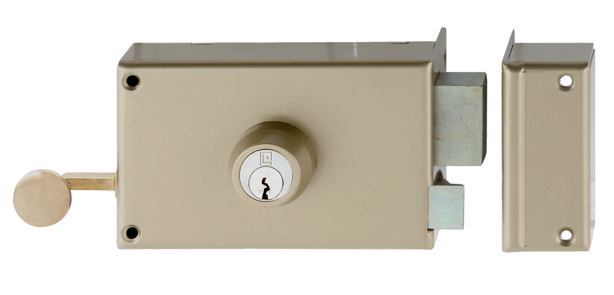 Serrure monopoint en applique MX4500 5 goupilles 5G horizontale tirage C45 droite HERACLES MX-4553-5G-1