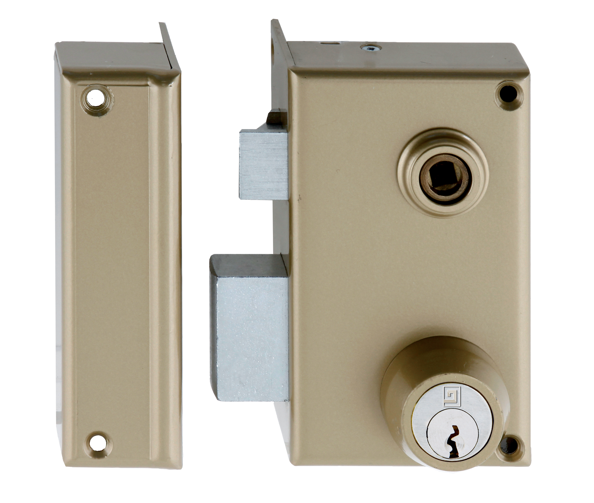 Serrure monopoint en applique MX4500 5 goupilles 5G verticale fouillot C45 gauche HERACLES MX-4551-5G-2