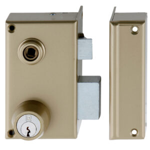 Serrure monopoint en applique MX4500 5 goupilles 5G verticale fouillot C45 droite HERACLES MX-4551-5G-1