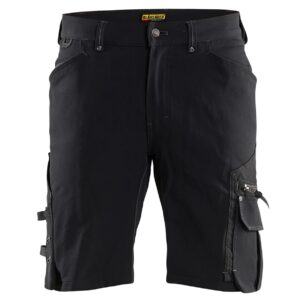 Short de travail X1900 Stretch 4D noir T48 BLÅKLÄDER 198716449900C54