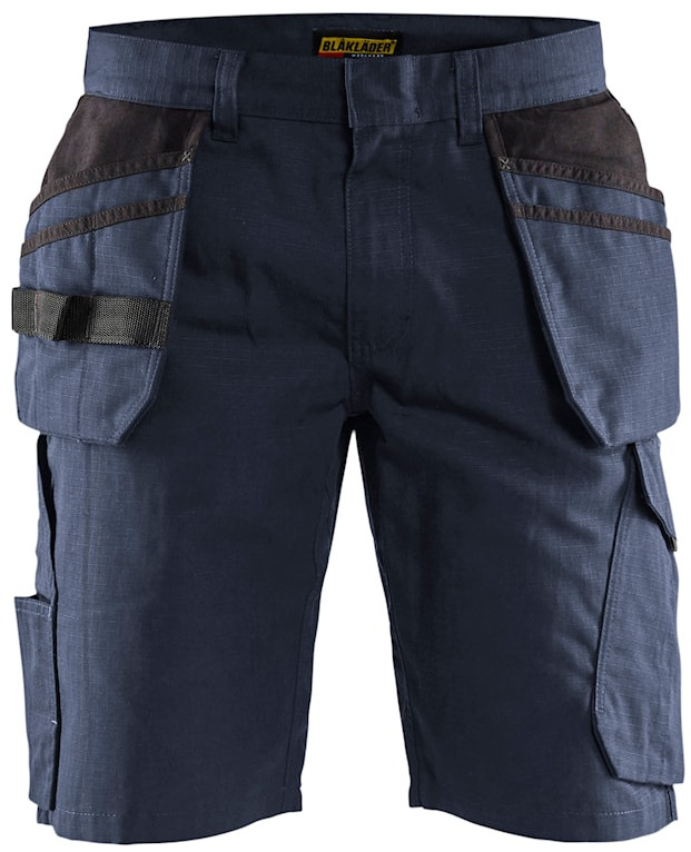 Short Maintenance avec poches flottantes bleu marine foncé/noir T46 BLÅKLÄDER 149413308699C52