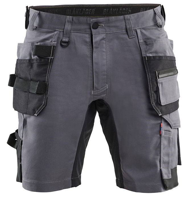 Short stretch 2D avec poches flottantes gris moyen taille 56 BLÅKLÄDER 175218329600C62
