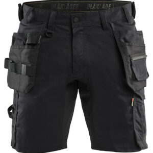 Short stretch 2D avec poches flottantes noir taille 40 BLÅKLÄDER 175218329900C46