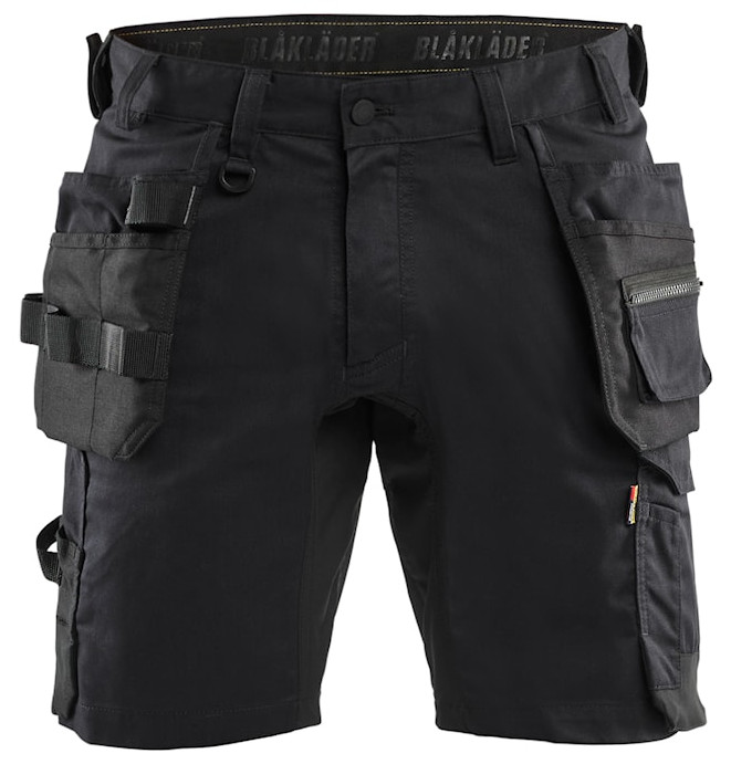 Short stretch 2D avec poches flottantes noir taille 54 BLÅKLÄDER 175218329900C60