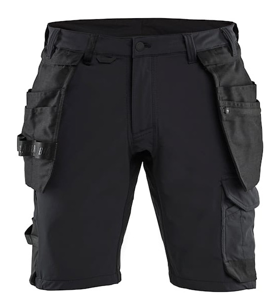 Short stretch 4D poches flottantes détachables noir taille 46 BLÅKLÄDER 170216459900C52