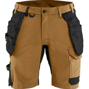 Short stretch 4D poches flottantes détachables nougat/noir taille 54 BLÅKLÄDER 170216457699C60