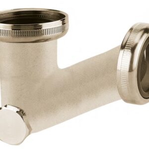 Siphon bidet laiton mat diamètre 32 mm VALENTIN 16130000800