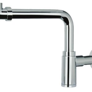 Siphon de lavabo gain de place MAOMAO - Chromé