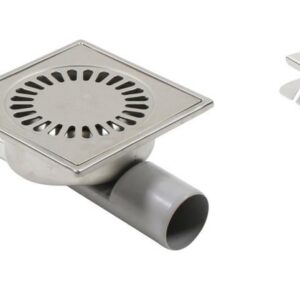 Siphon de sol COMPACT - Dimensions: 150x150mm