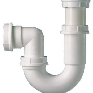 Siphon tube articulé pour évier - Diamètre 40 mm - Réglable et Orientable