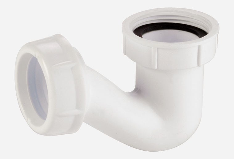 Siphon tube en P - L231 - Diamètre 32 mm